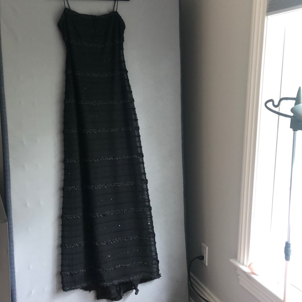 Gown with shrug/jacket